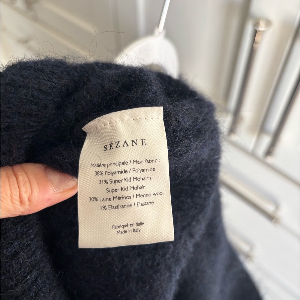 Sezane Black Sweater - Picture 4 of 4